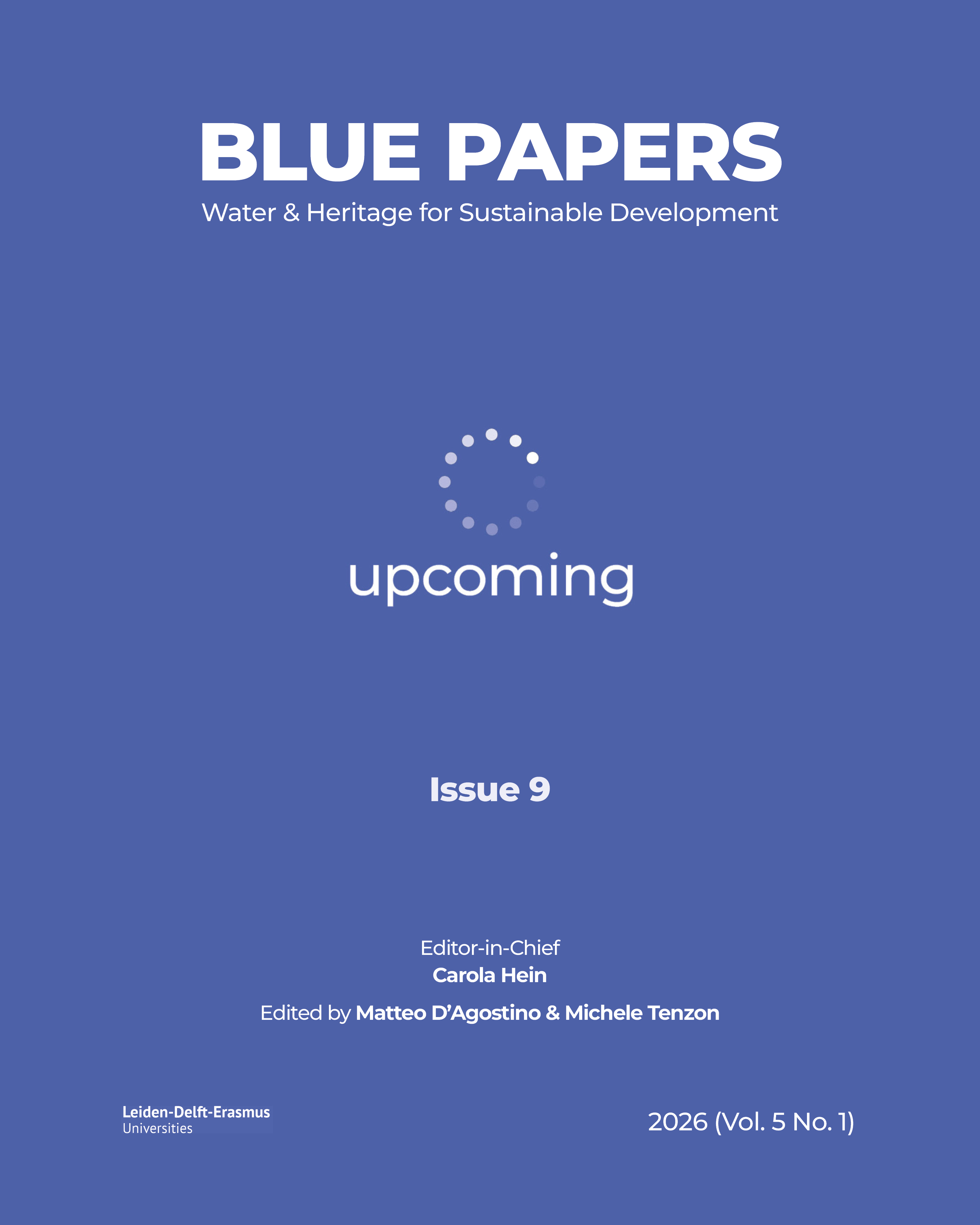 						View Vol. 5 No. 1 (2026): Water & Heritage for Sustainable Development
					