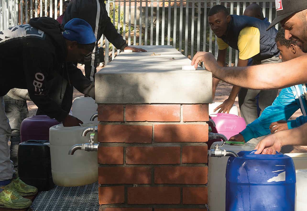 Water point Day Zero Cape Town (Source: City of Cape Town)